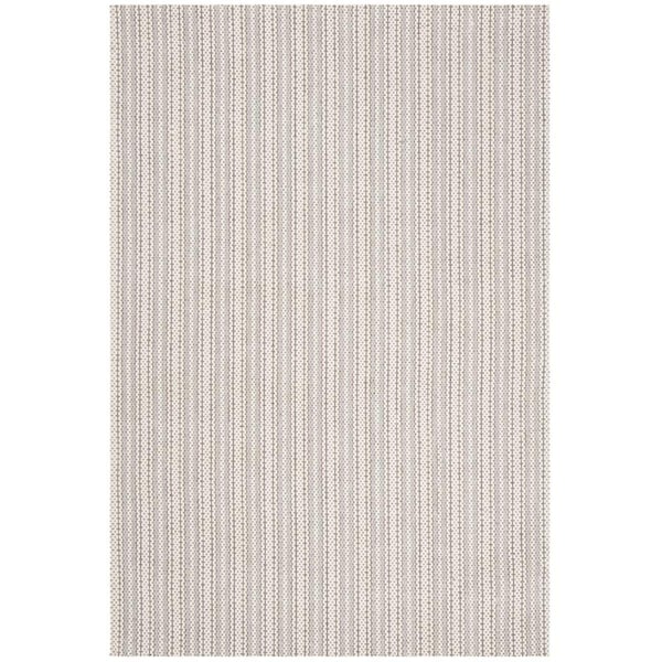 Safavieh 4 x 6 ft. Wilton Hand Hooked Medium Rectangle Area RugGrey & Ivory WIL105A-4 - main